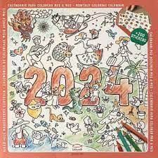 CALENDARI 2024 PER ACOLORIR