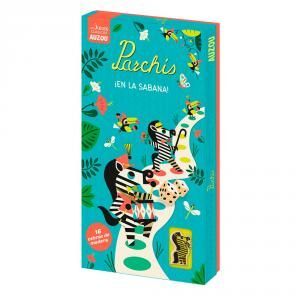 PARCHIS EN LA SABANA. JUEGO DE MADERA