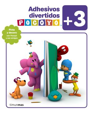 POCOYO. ADHESIVOS DIVERTIDOS. +3