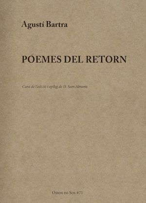 POEMES DEL RETORN