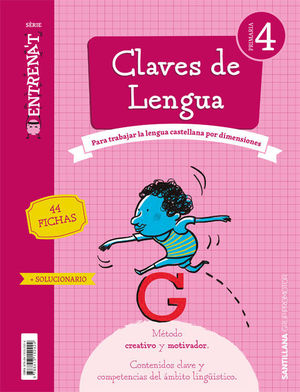 CUADERNO LENGUA SERIE ENTRENAT 4 PRIMARIA