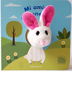 LIBRO DE MARIONETAS DE DEDO. MI AMIGO EL CONEJITO