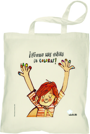 BOLSA ­VIVAN LAS UÑAS DE COLORES!