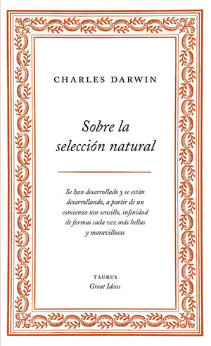 SOBRE LA SELECCION NATURAL