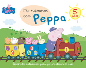 NUMEROS CON PEPPA 5 AÑOS