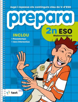 ESO 1 - PREPARA 2N ESO MATEMATIQUES - QUAD ESTIU (
