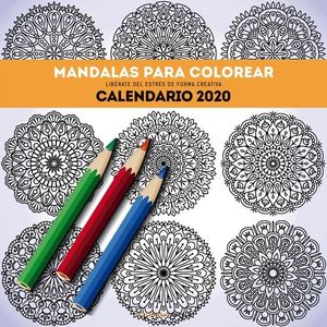 CALENDARIO MANDALAS PARA COLOREAR 2020