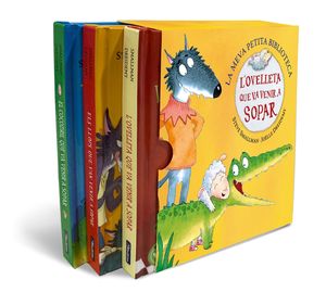 LA MEVA PETITA BIBLIOTECA: L'OVELLETA QUE VA VENIR A SOPAR ELS L