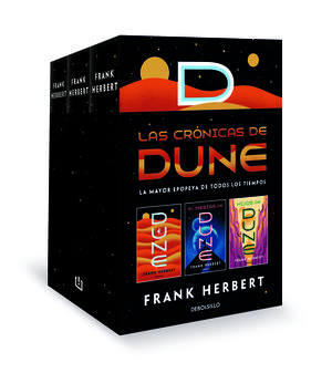 LAS CRÓNICAS DE DUNE (PACK CON: DUNE  EL MESÍAS DE DUNE  HIJOS