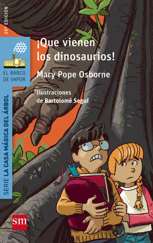 1.AZUL/!QUE VIENEN LOS DINOSAURIOS!.(BARCO VAPOR A