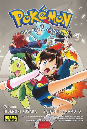 7.POKEMON ORO, PLATA Y CRISTAL 3.(COMIC)