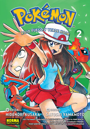 14.POKEMON ROJO FUEGO Y VERDE HOJA 2.(MANGA BOLSIL