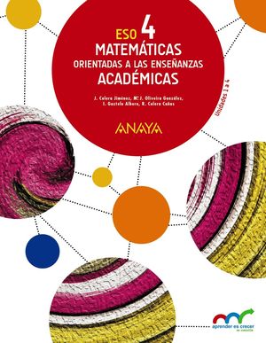 MATEMATICAS 4 EO ACADEMICAS