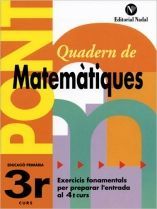 (P.FIX) QUADERN MATEMATIQUES 3 EP NADAL 