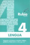 LENGUA RUBIO EVOLUCIÓN 4