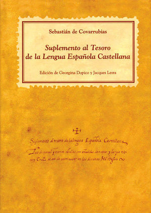 SUPLEMENTO AL TESORO DE LA LENGUA ESPAÑOLA CASTELL