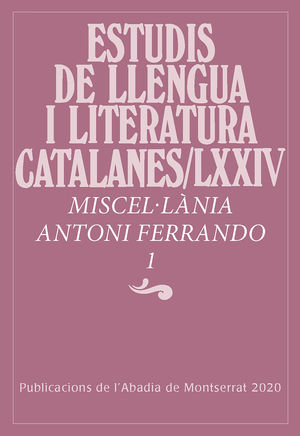 MISCEL·LANIA ANTONI FERRANDO, 1