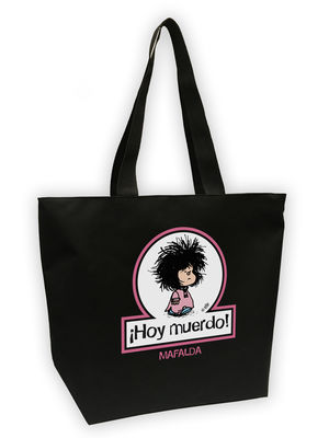 BOLSA MEGA SHOPPER MAFALDA. HOY MUERDO