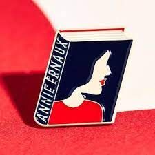 ANNIE ERNAUX ENAMEL PIN