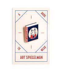 ART SPIEGELMAN ENAMEL PIN