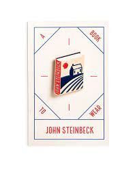 JOHN STEINBECK ENAMEL PIN