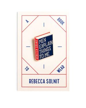 REBECCA SOLNIT ENAMEL PIN