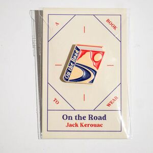 ON THE ROAD BOOK BY JACK KEROUAC ENAMEL PIN
