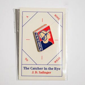 THE CATCHER IN THE RYE BOOK BY J. D. SALINGER ENAMEL PIN
