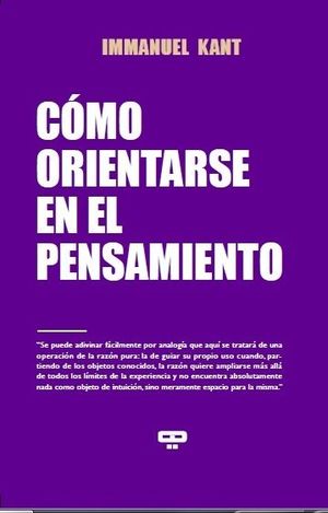 COMO ORIENTARSE EN EL PENSAMIENTO