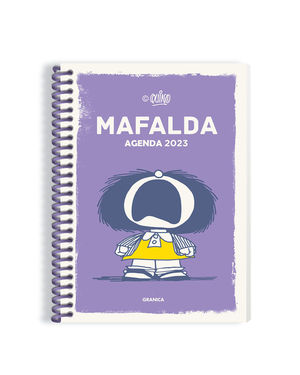 AGENDA 2023 MAFALDA FEMINISTA ANILLADA VIOLETA