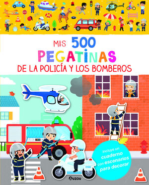 MIS 500 PEGATINAS DE LA POLICÍA Y LOS BOMBEROS