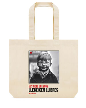 BORSA DE TELA. ELS NOIS LLESTOS LLEGEIXEN LLIBRES
