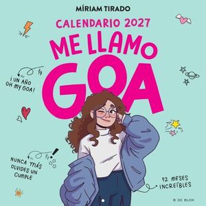 CALENDARIO ME LLAMO GOA 2027