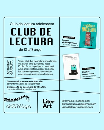 Club de lectura adolescent - De 13 a 17anys