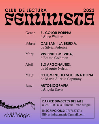 CLUB DE LECTURA FEMINISTA 2023