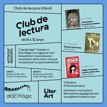Club de lectura,  de 9 a 12 años