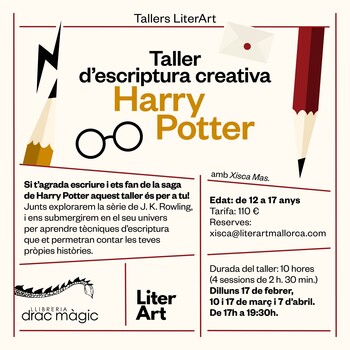Taller d'escriptura creativa  Harry Potter
